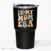 In My Mom Era Lover Groovy Retro Mom Funny Mothers Day Tumbler thumb 0