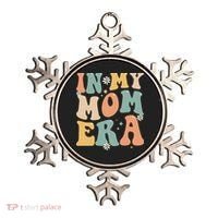 In My Mom Era Lover Groovy Retro Mom Funny Mothers Day Ornament thumb 0