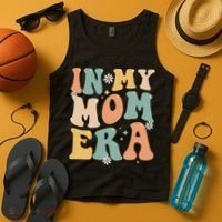 In My Mom Era Lover Groovy Retro Mom Funny Mothers Day Tank Top thumb 4