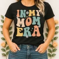 In My Mom Era Lover Groovy Retro Mom Funny Mothers Day Women's T-Shirt thumb 2