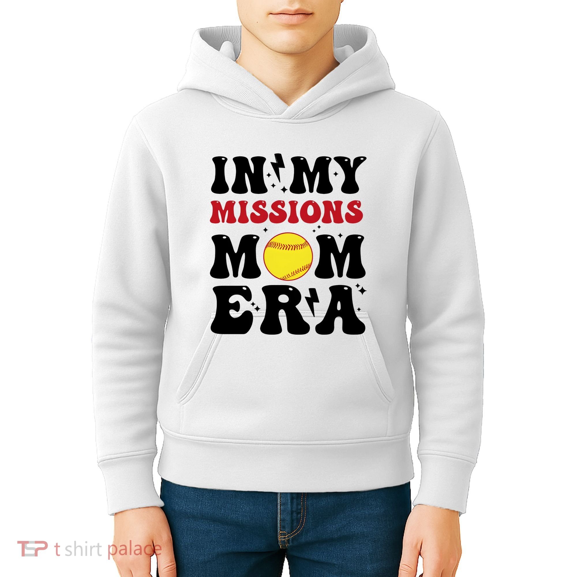 In My Missions Mom Era Kids Hoodie