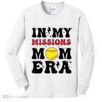 In My Missions Mom Era Kids Long Sleeve Shirt thumb 0
