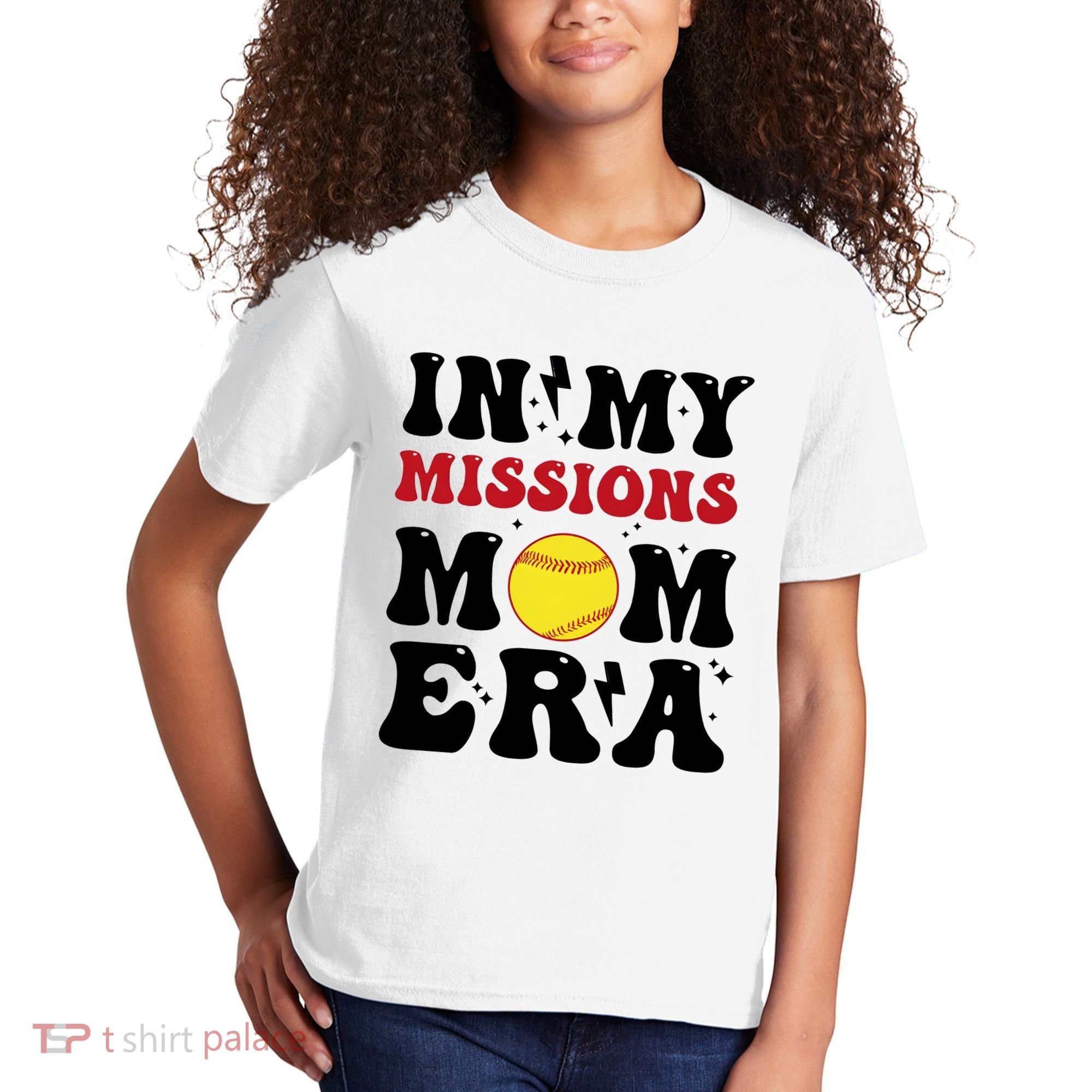 In My Missions Mom Era Kids T-Shirt