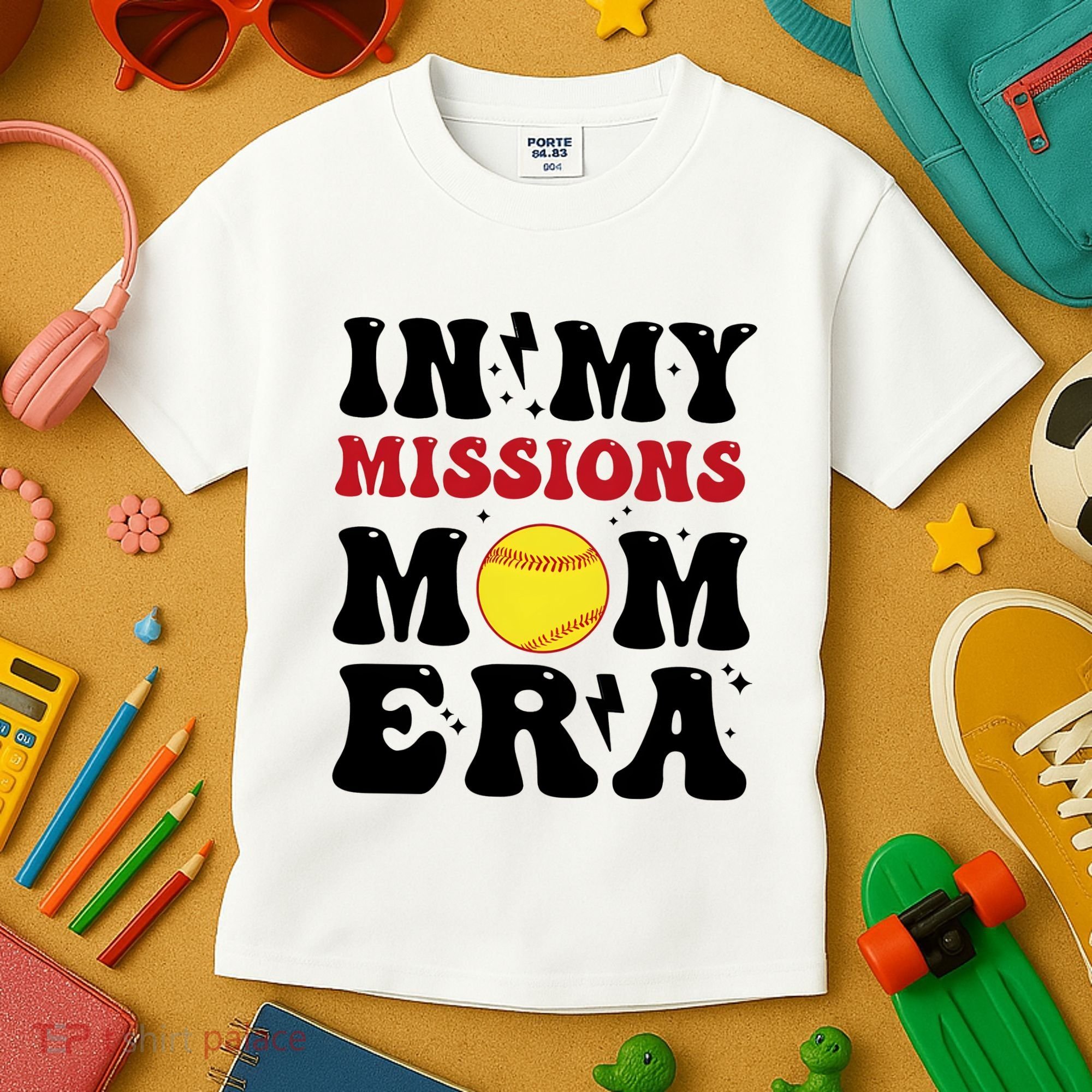 In My Missions Mom Era Kids T-Shirt