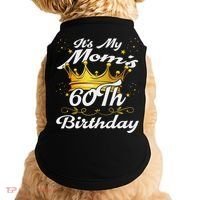 It's My Mom's 60th Birthday Mother's 60th Birthday Crown Doggie Tank thumb 0