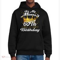 It's My Mom's 60th Birthday Mother's 60th Birthday Crown District V.I.T. Heavyweight Hoodie thumb 0