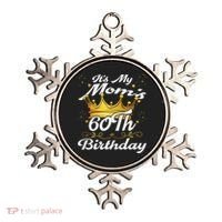 It's My Mom's 60th Birthday Mother's 60th Birthday Crown Ornament thumb 0
