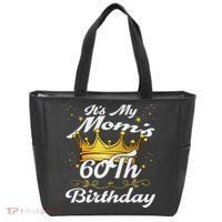 It's My Mom's 60th Birthday Mother's 60th Birthday Crown Tote Bag thumb 0