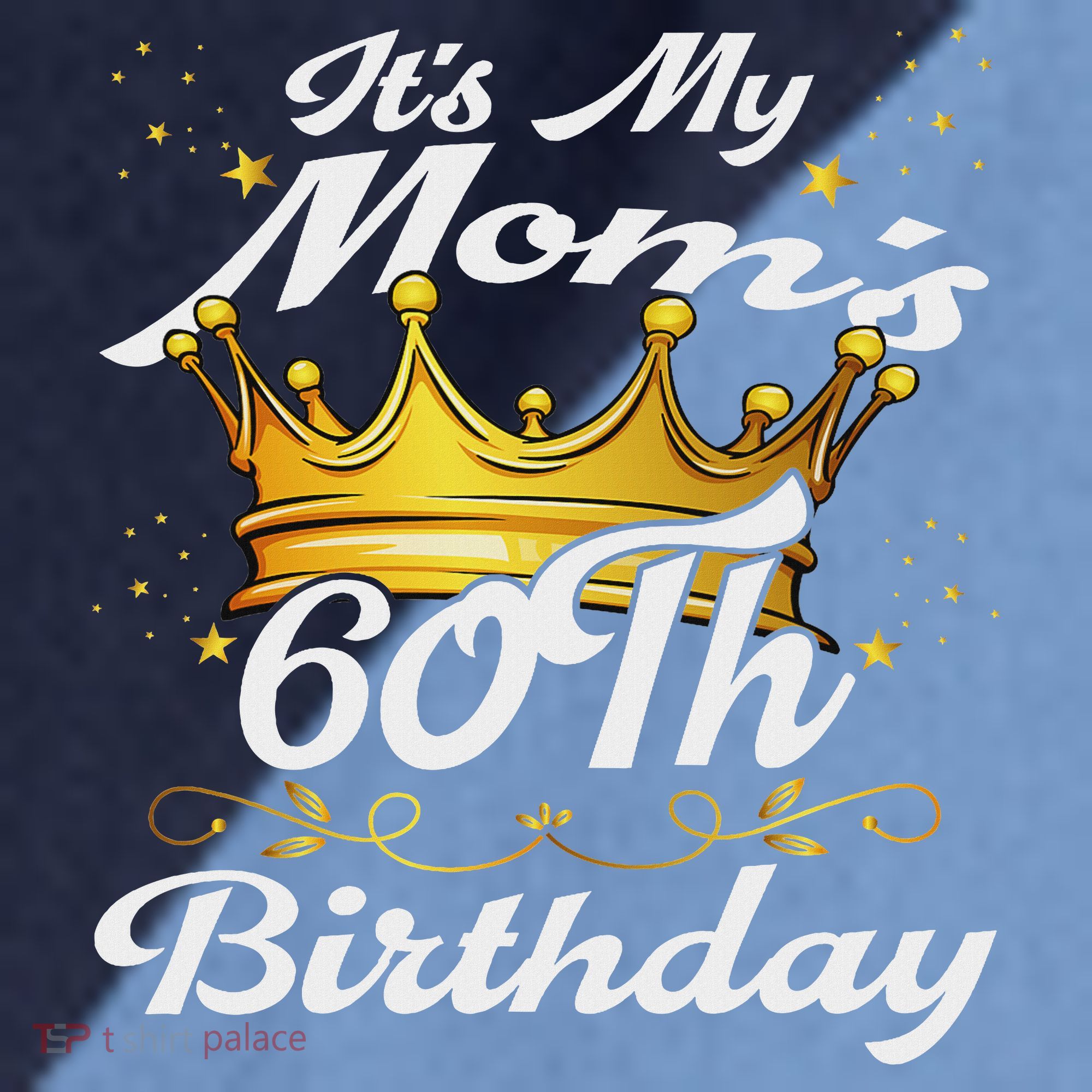 It's My Mom's 60th Birthday Mother's 60th Birthday Crown Raglan Baseball Sleeve Shirt