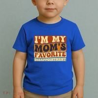 IM My MomS Favorite Disappointt Son Daughter Gift Toddler T-Shirt thumb 2