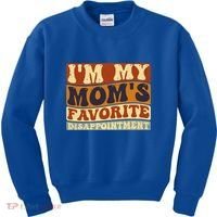 IM My MomS Favorite Disappointt Son Daughter Gift Kids Sweatshirt thumb 0