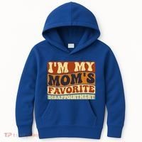 IM My MomS Favorite Disappointt Son Daughter Gift Kids Hoodie thumb 0