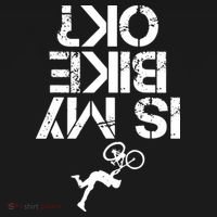 Is My Mountain Bike OK Funny Mountain Biking Biker Gift Baby Bodysuit thumb 2