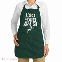 Is My Mountain Bike OK Funny Mountain Biking Biker Gift Apron thumb 2