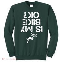 Is My Mountain Bike OK Funny Mountain Biking Biker Gift Sweatshirt thumb 0