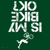 Is My Mountain Bike OK Funny Mountain Biking Biker Gift Coaster thumb 2