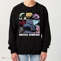 In My Moo Deng Era Funny Cute Baby Hippo Women's Sweatshirt thumb 0