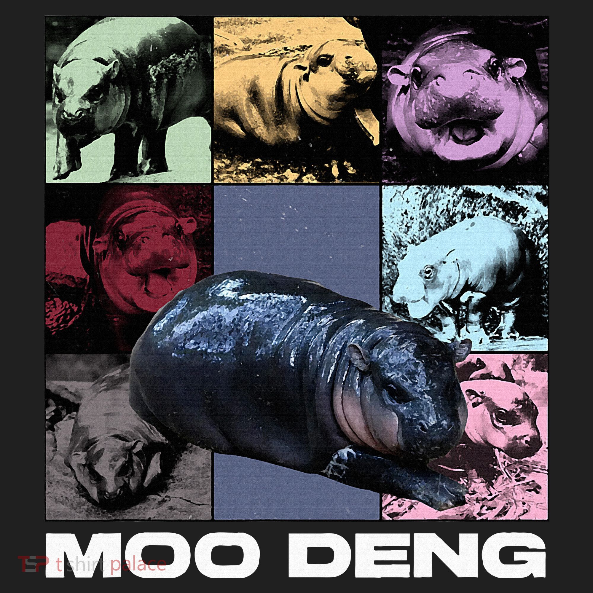 In My Moo Deng Era Funny Cute Baby Hippo Beanie