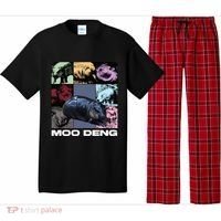 In My Moo Deng Era Funny Cute Baby Hippo Pajama Set thumb 0