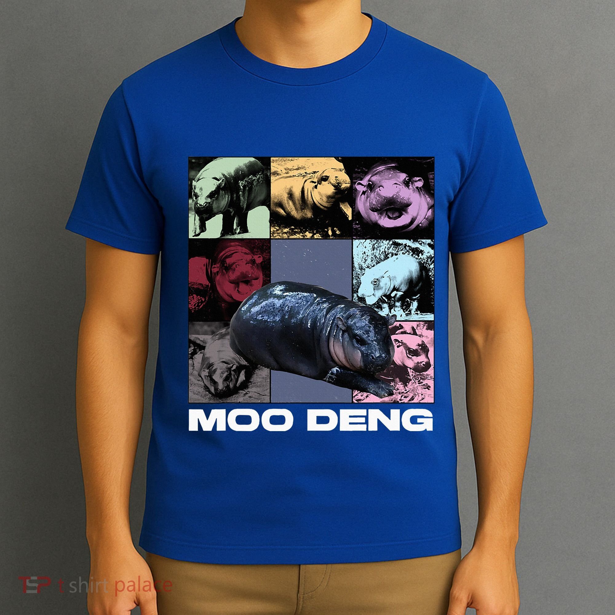 In My Moo Deng Era Funny Cute Baby Hippo T-Shirt