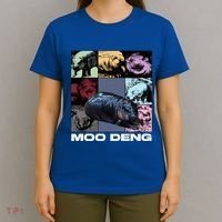 In My Moo Deng Era Funny Cute Baby Hippo T-Shirt thumb 4
