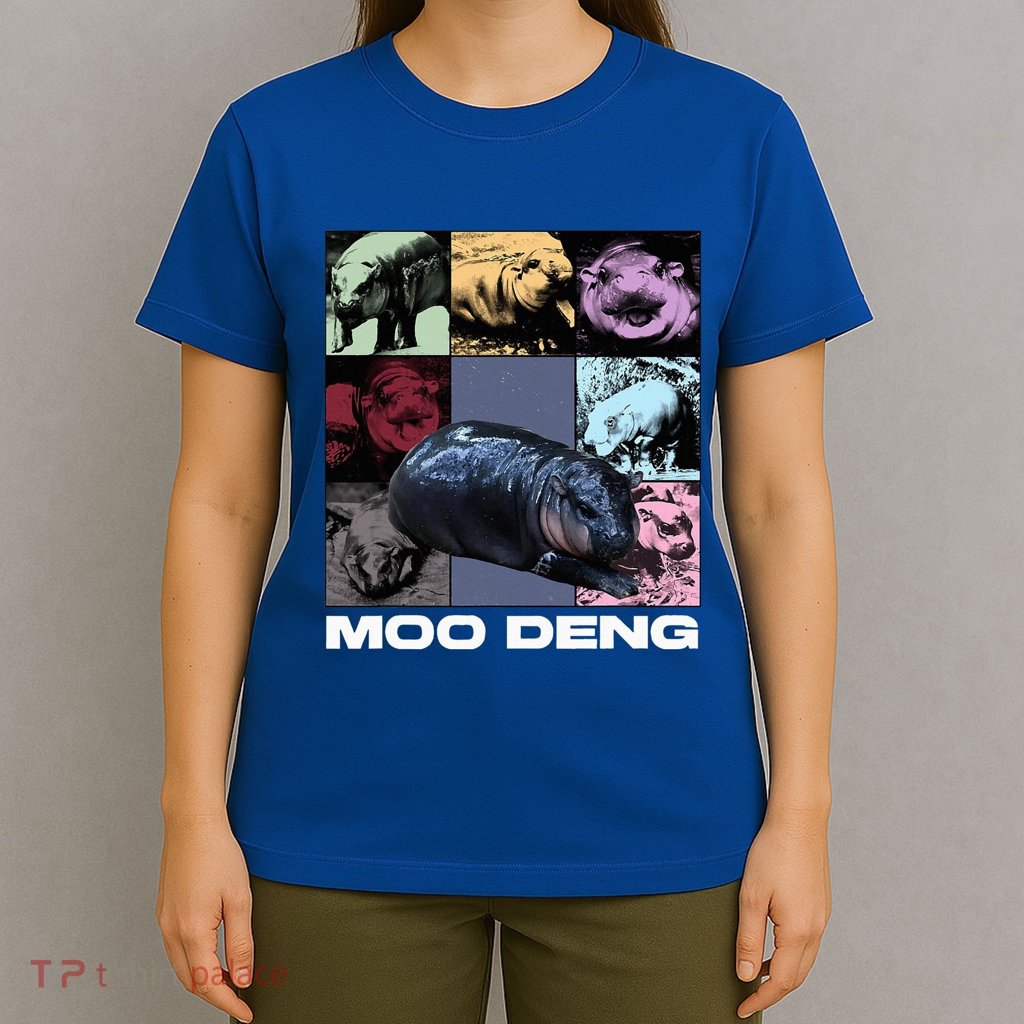 In My Moo Deng Era Funny Cute Baby Hippo T-Shirt