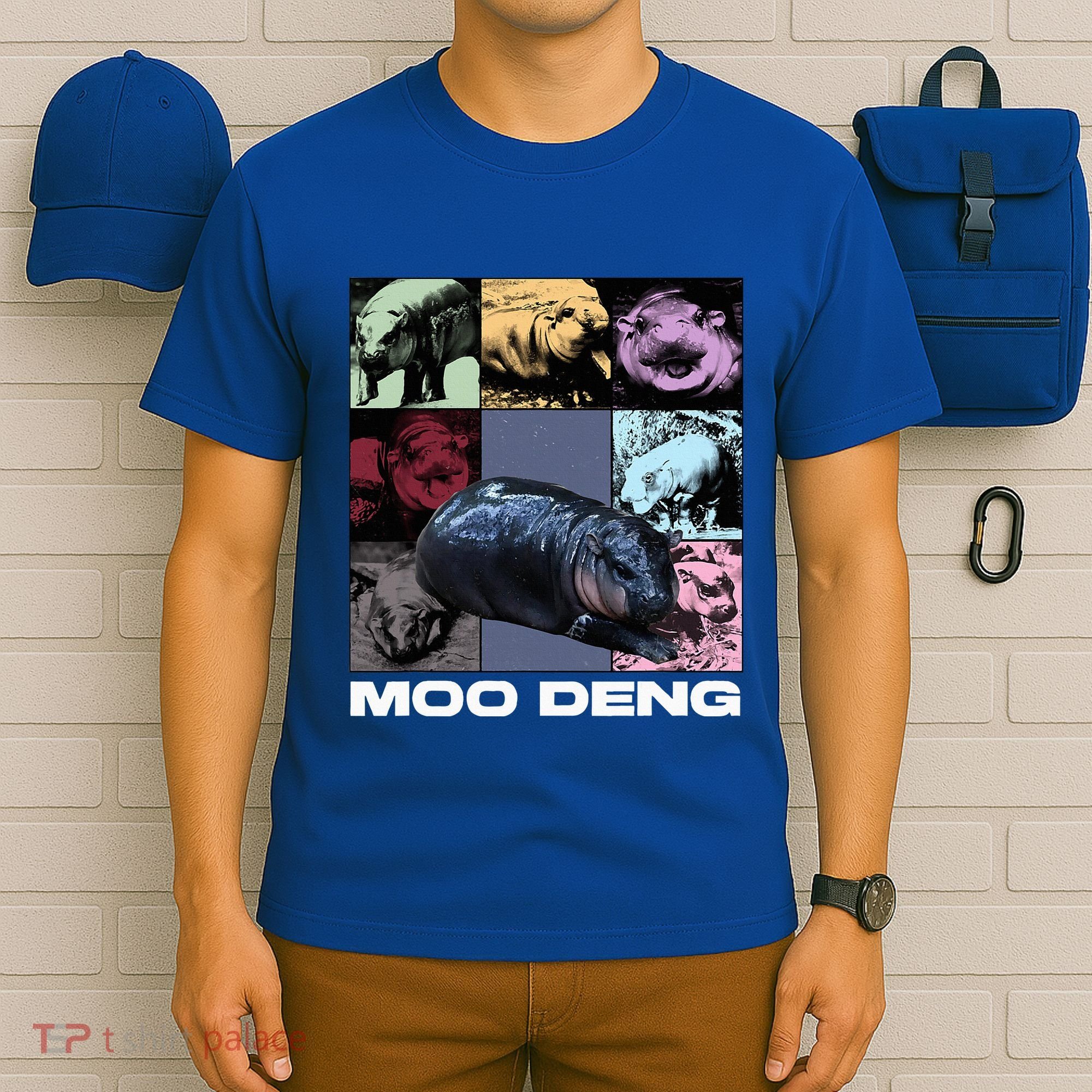 In My Moo Deng Era Funny Cute Baby Hippo T-Shirt