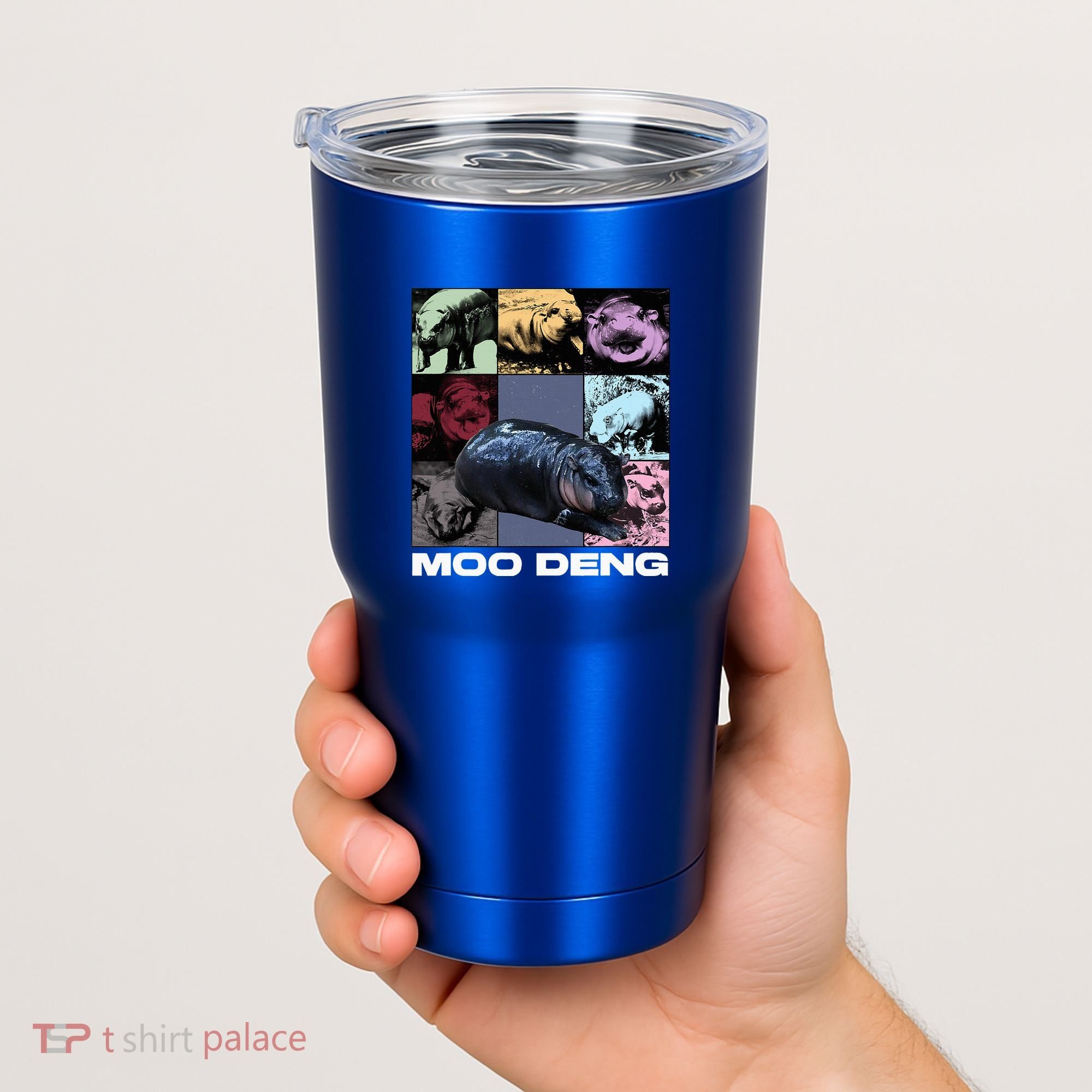In My Moo Deng Era Funny Cute Baby Hippo Tumbler
