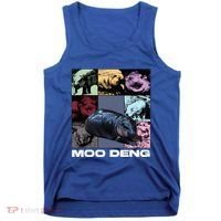 In My Moo Deng Era Funny Cute Baby Hippo Tank Top thumb 0