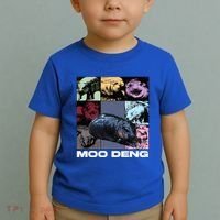 In My Moo Deng Era Funny Cute Baby Hippo Toddler T-Shirt thumb 2