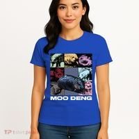 In My Moo Deng Era Funny Cute Baby Hippo Women's T-Shirt thumb 4