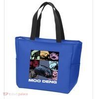 In My Moo Deng Era Funny Cute Baby Hippo Tote Bag thumb 3
