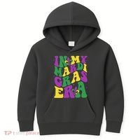 In My Mardi Gras Era Celebration Kids Hoodie thumb 0
