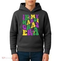 In My Mardi Gras Era Celebration Kids Hoodie thumb 4