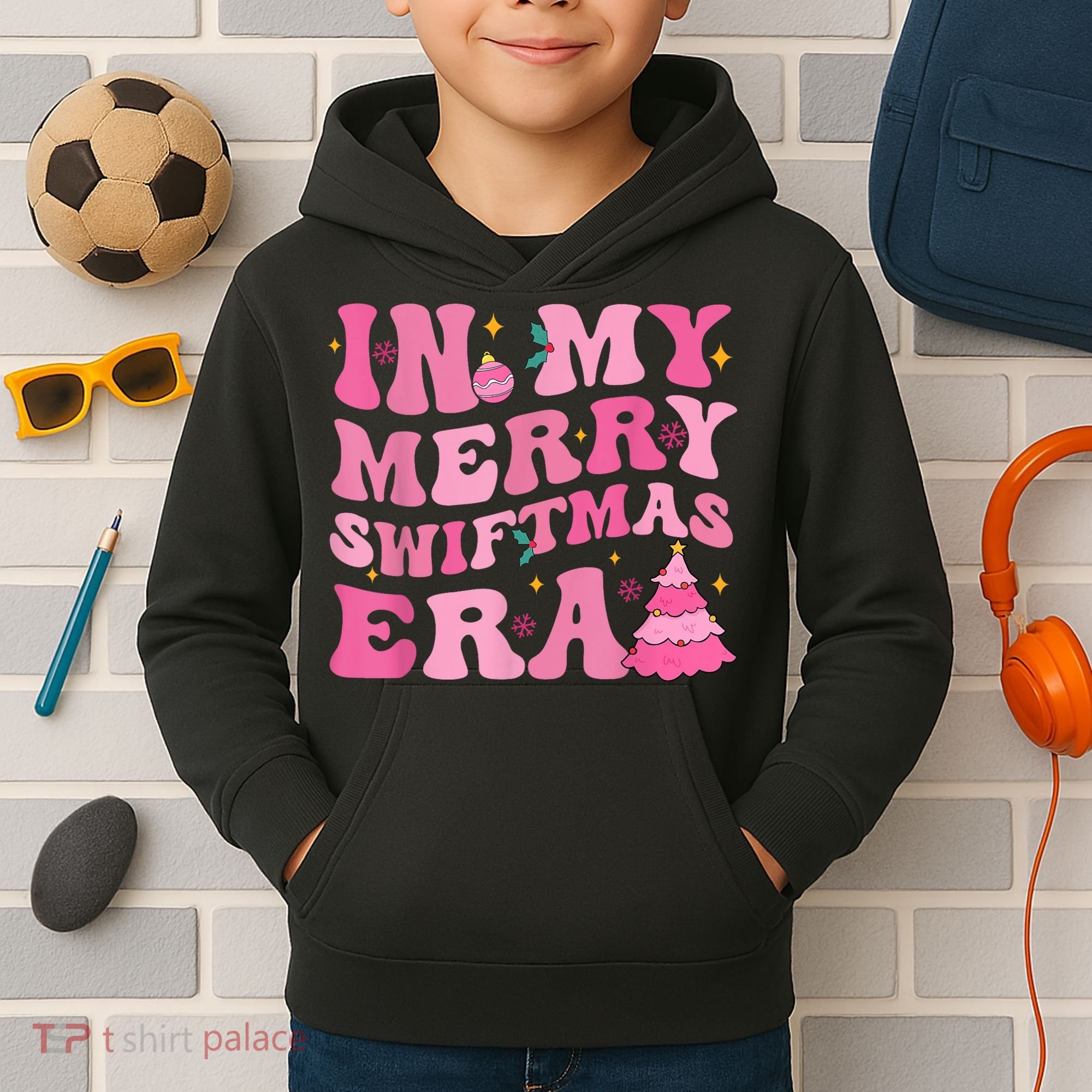In My Merry Era Kids Hoodie