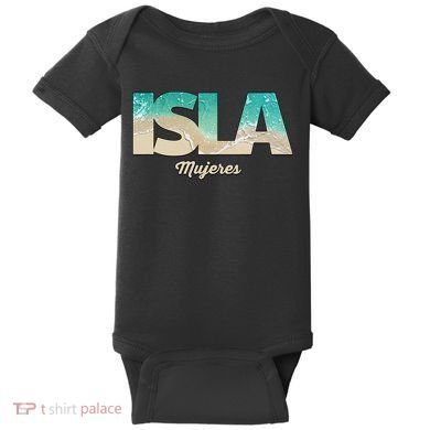 Isla Mujeres Mexico Beach Vibes Beaches Baby Bodysuit