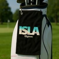 Isla Mujeres Mexico Beach Vibes Beaches Golf Towel thumb 2