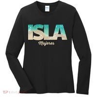 Isla Mujeres Mexico Beach Vibes Beaches Women's Long Sleeve Shirt thumb 0