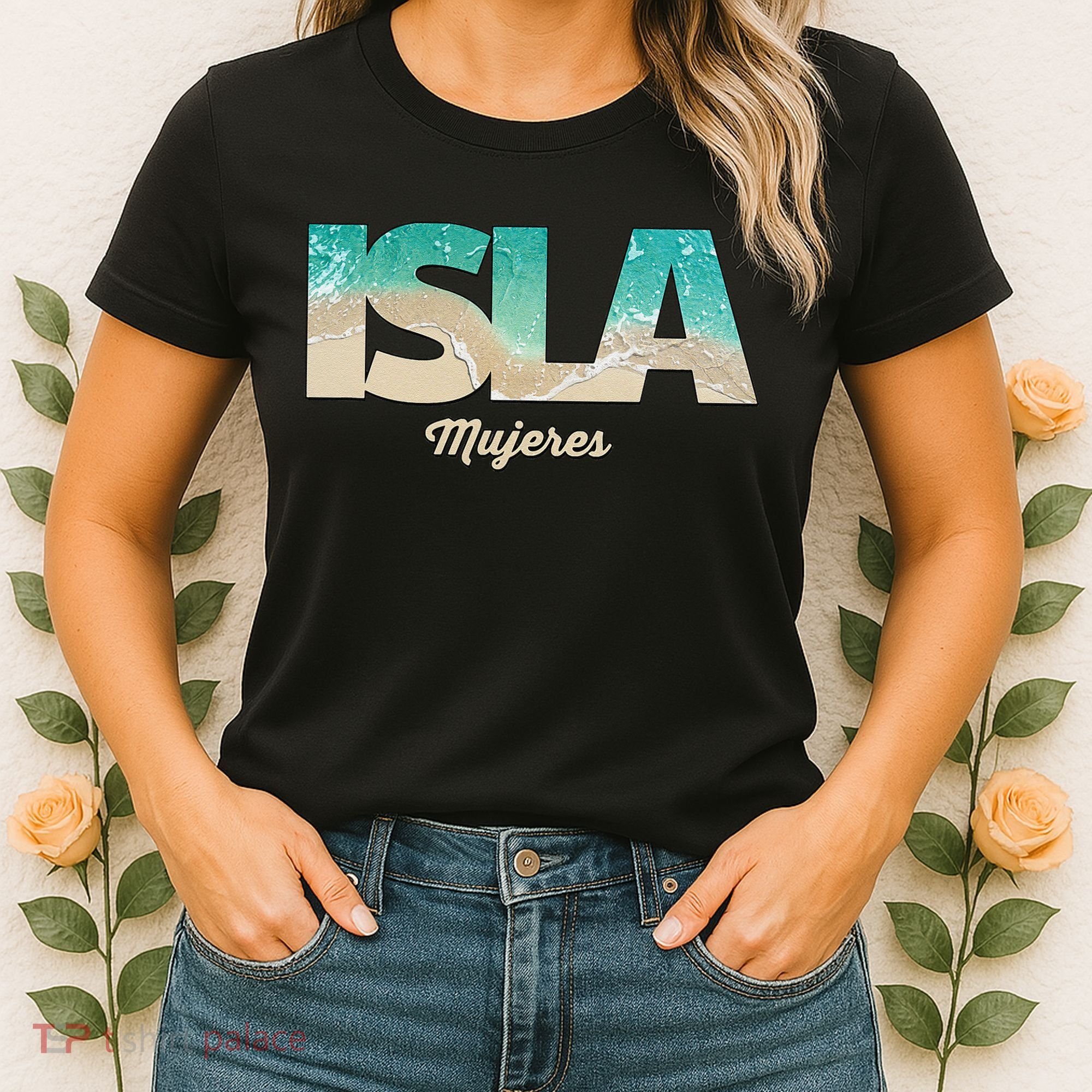 Isla Mujeres Mexico Beach Vibes Beaches Women's T-Shirt