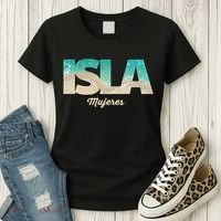 Isla Mujeres Mexico Beach Vibes Beaches Women's T-Shirt thumb 3