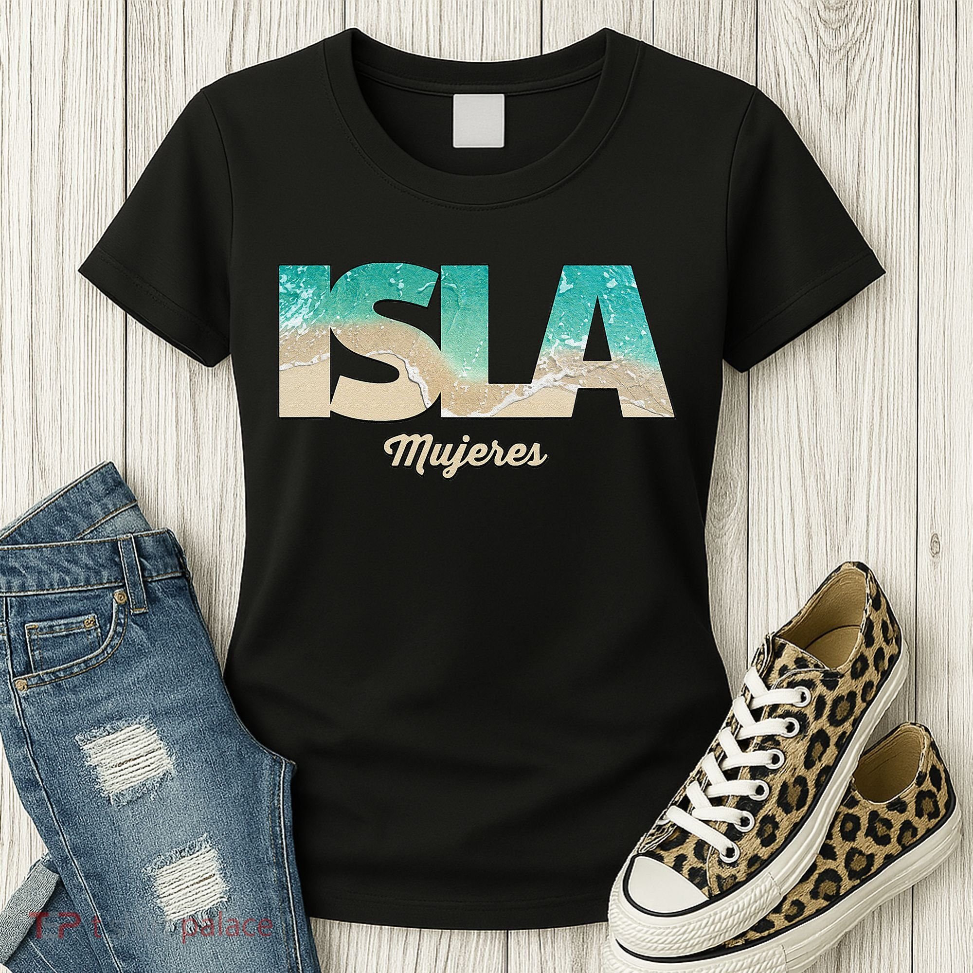 Isla Mujeres Mexico Beach Vibes Beaches Women's T-Shirt