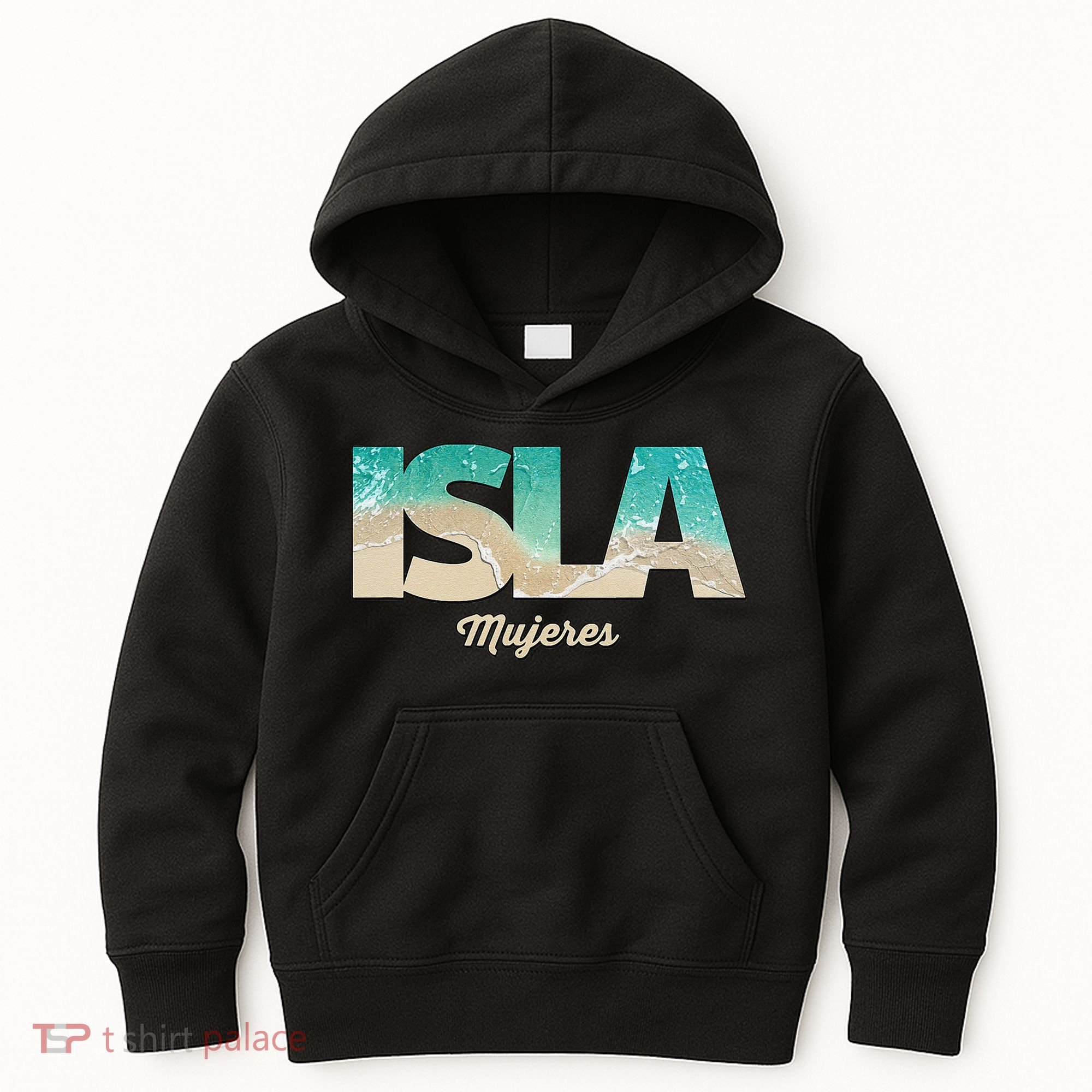 Isla Mujeres Mexico Beach Vibes Beaches Kids Hoodie