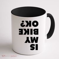 Is My Mountain Bike OK Funny Mountain Biking Biker Gift Coffee Mug thumb 1