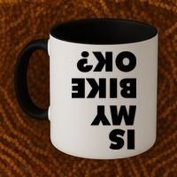 Is My Mountain Bike OK Funny Mountain Biking Biker Gift Coffee Mug thumb 2