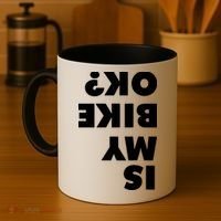 Is My Mountain Bike OK Funny Mountain Biking Biker Gift Coffee Mug thumb 4