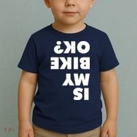 Is My Mountain Bike OK Funny Mountain Biking Biker Gift Toddler T-Shirt thumb 2