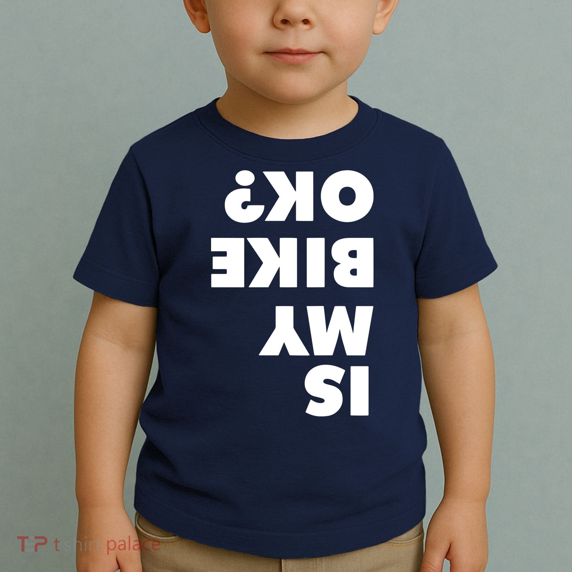 Is My Mountain Bike OK Funny Mountain Biking Biker Gift Toddler T-Shirt