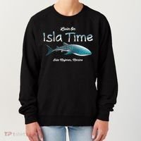 Isla Mujeres Mexico Island Near Cancun Whale Shark Women's Sweatshirt thumb 0