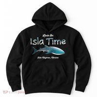 Isla Mujeres Mexico Island Near Cancun Whale Shark Hoodie thumb 0