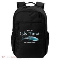 Isla Mujeres Mexico Island Near Cancun Whale Shark Backpack thumb 0